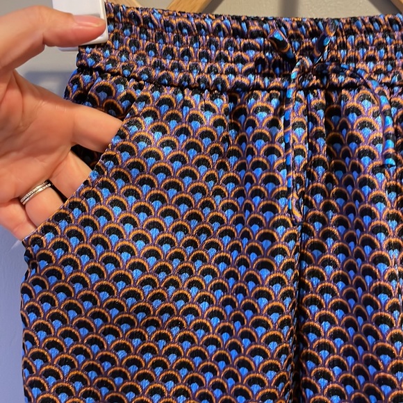 Zara Girls Printed Wide Leg Pants - Picture 6 of 8